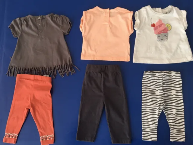 Ensemble fille haut plus pantalon ou jupe
