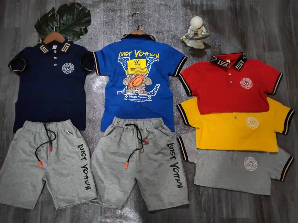 Ensemble tsirt et short garcon sn