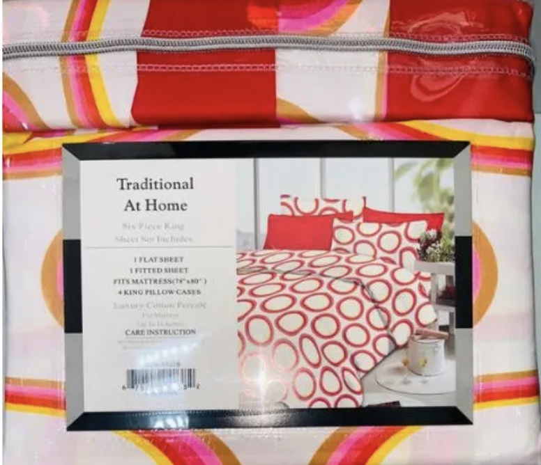 [R90086] Drap 6 piece cotton 15mil